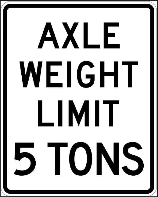 Weight Limit Sign Photo